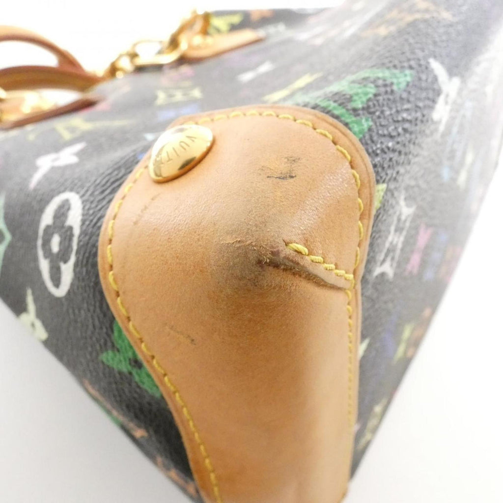 Louis Vuitton Black Multi-Color Coated Canvas Handbag (Pre-Owned)