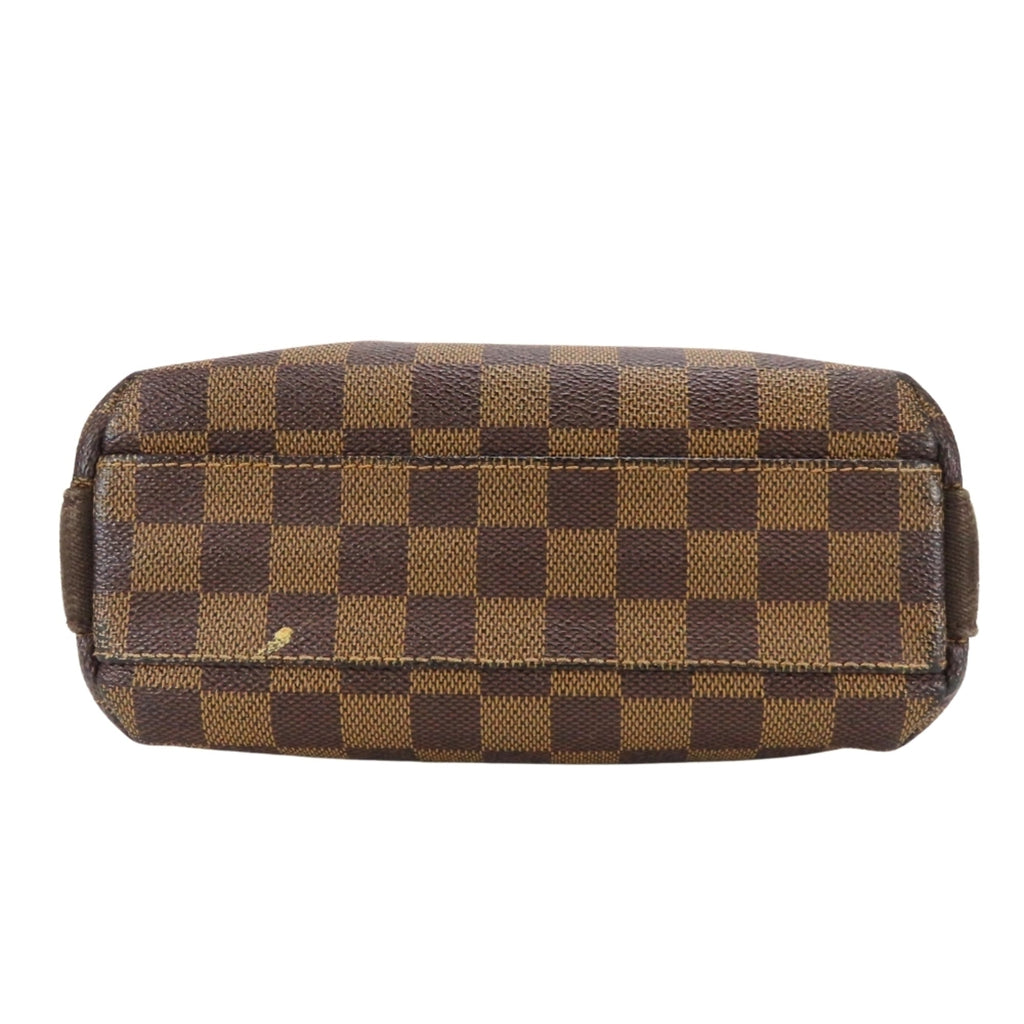 Louis Vuitton Damier Brown Damier Canvas Ebene Damier Canvas Leather Shoulder Bag (Pre-Owned)