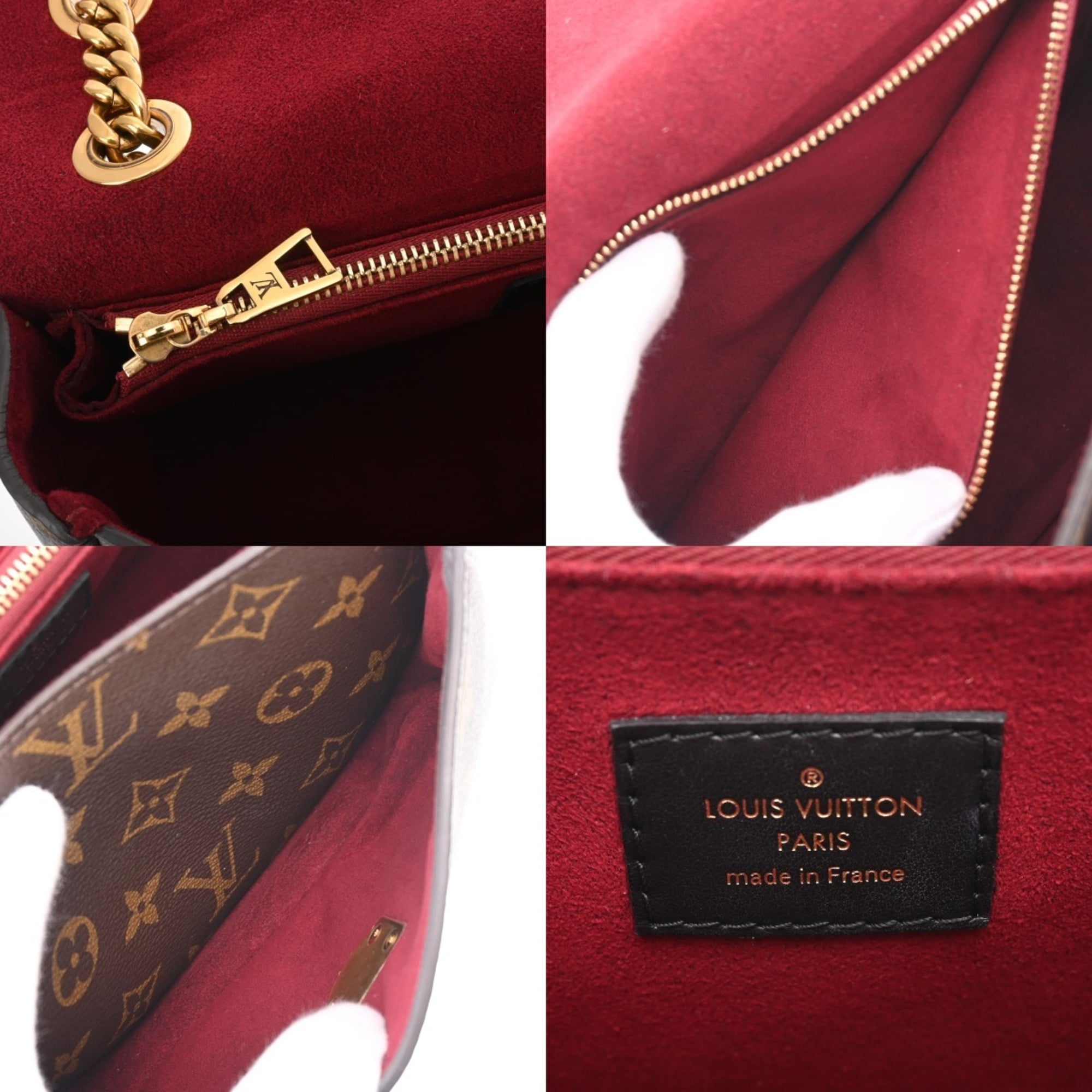 Louis Vuitton Brown Monogram Canvas Shoulder Bag (Pre-Owned)