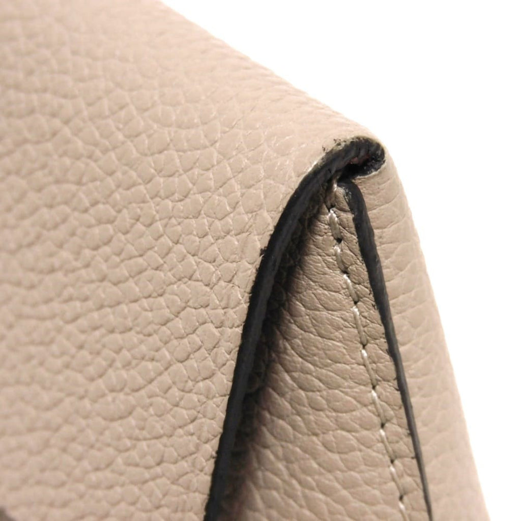 Louis Vuitton Bicolor Galle Gray Grayish Grenade Leather Pochette Pouch (Pre-Owned)