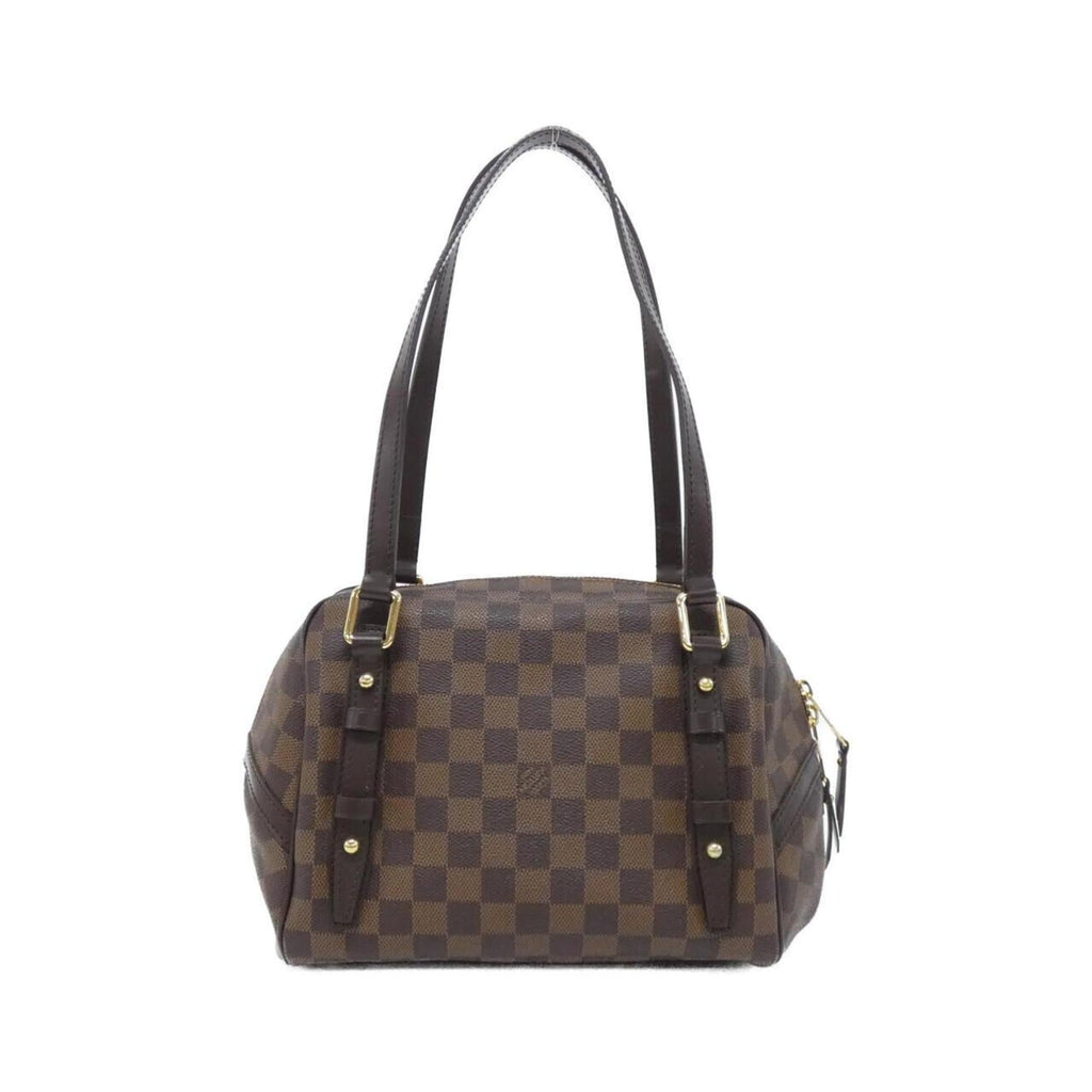 Louis Vuitton Brown Coated Canvas Shoulder Bag (Pre-Owned)