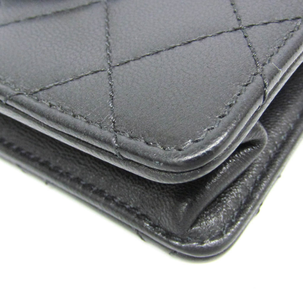 Chic Pearls Flap Bag Quilted Lambskin Mini