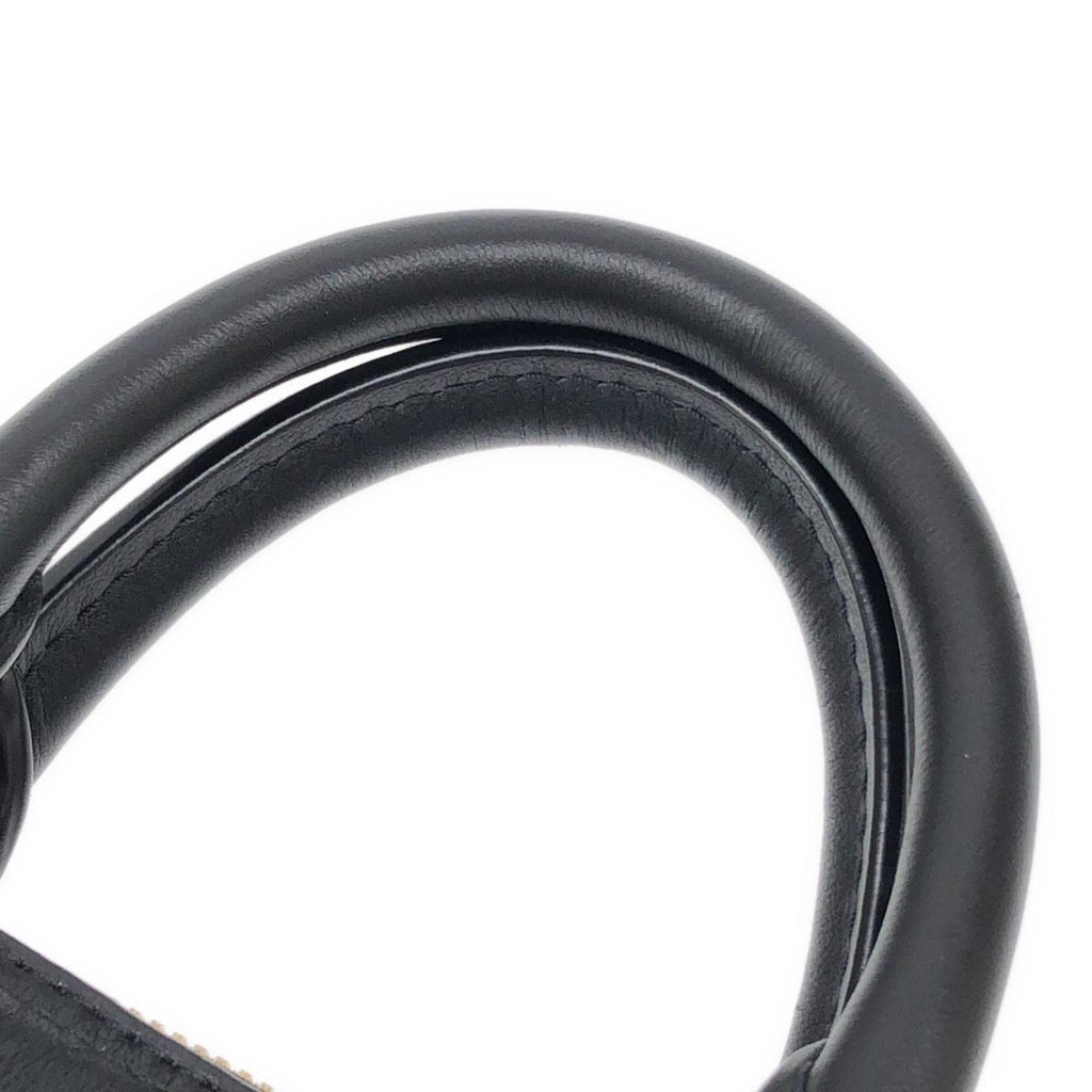 Louis Vuitton Black Leather Handbag (Pre-Owned)