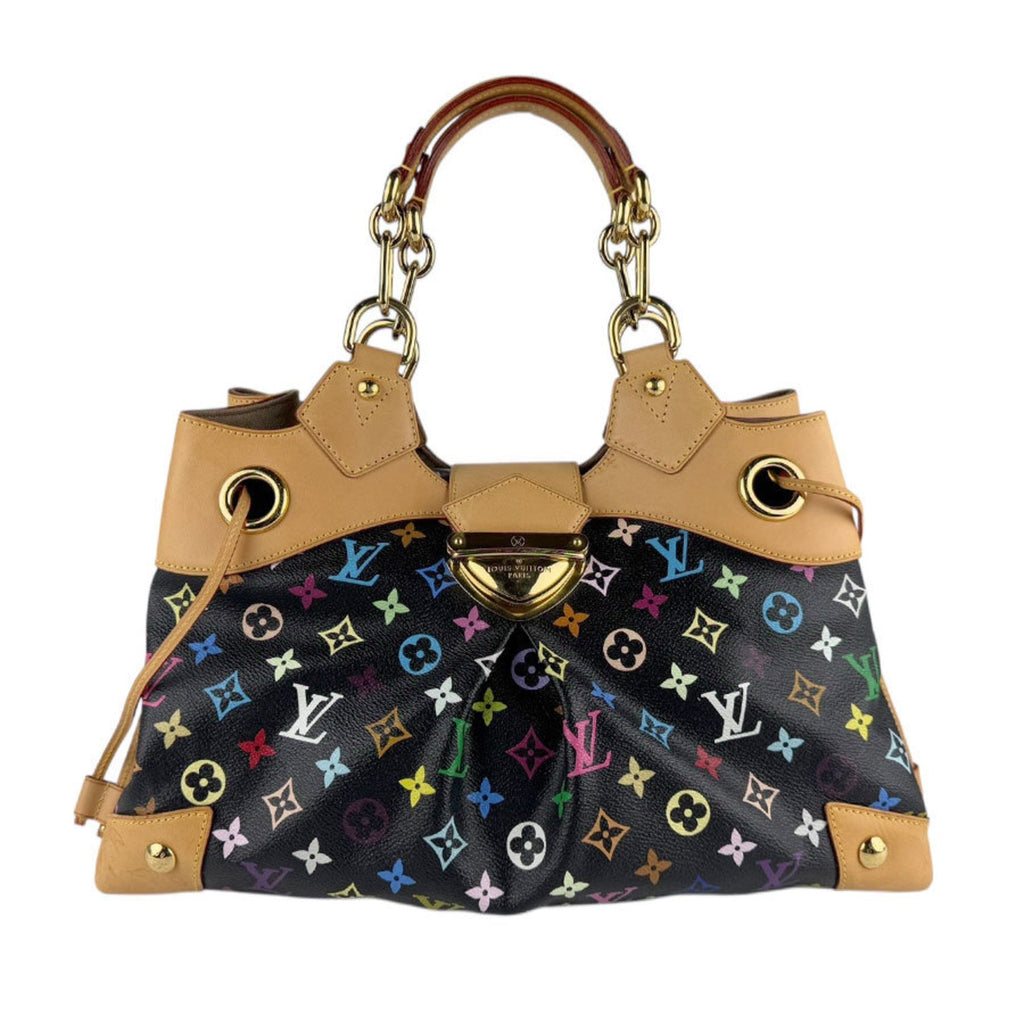 Louis Vuitton Multi-Color Noir Monogram Multicolore Handbag (Pre-Owned)