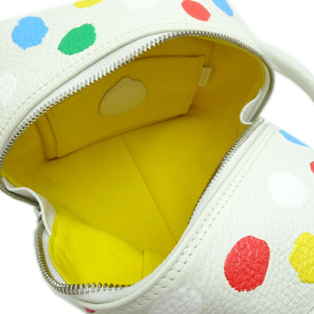 Louis Vuitton Multi-Color White Leather Shoulder Bag (Pre-Owned)