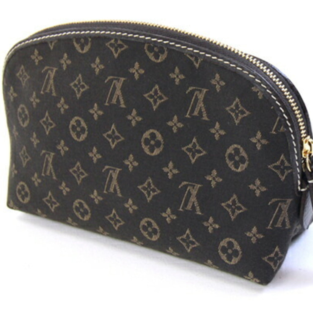 Louis Vuitton Dark Brown Fusain Monogram Idylle Canvas Pochette Pouch (Pre-Owned)