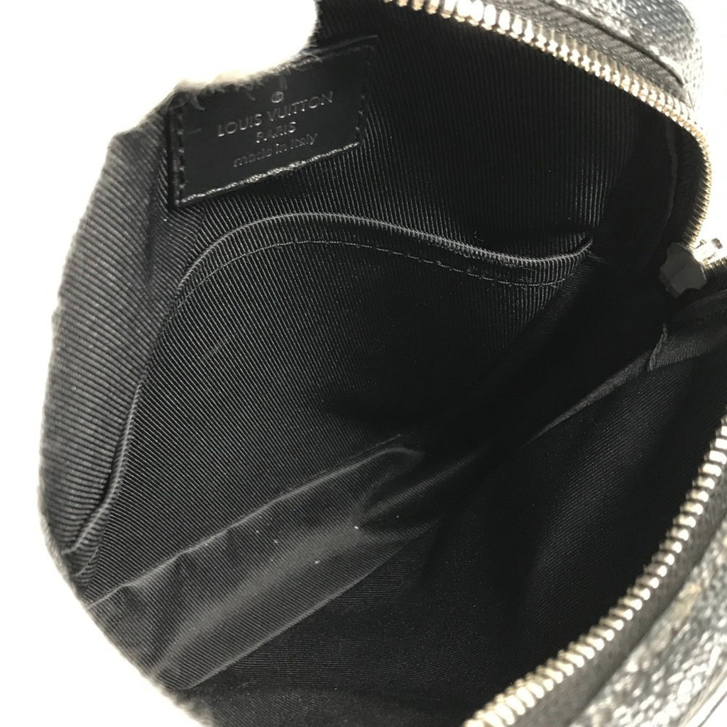 Louis Vuitton Black Damier Graphite Pochette Shoulder Bag (Pre-Owned)