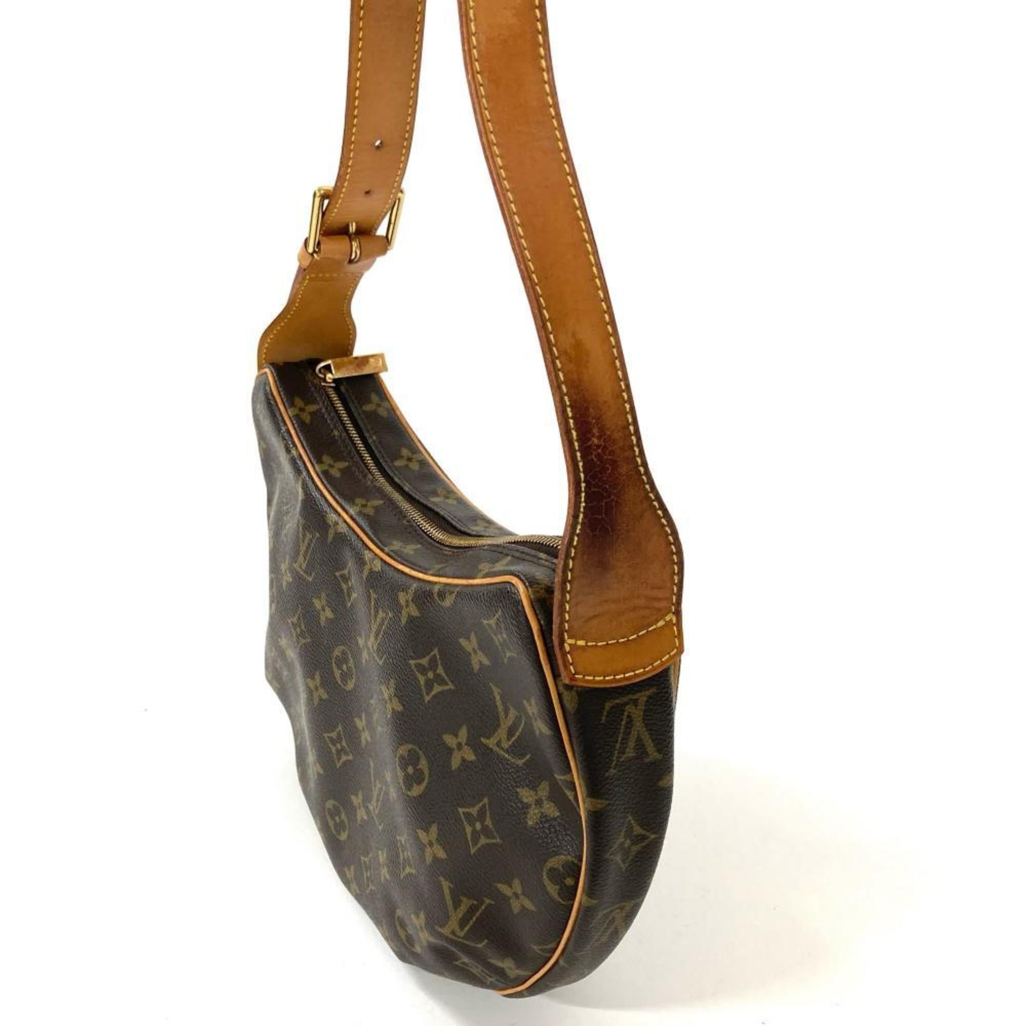 Croissant Handbag Monogram Canvas MM