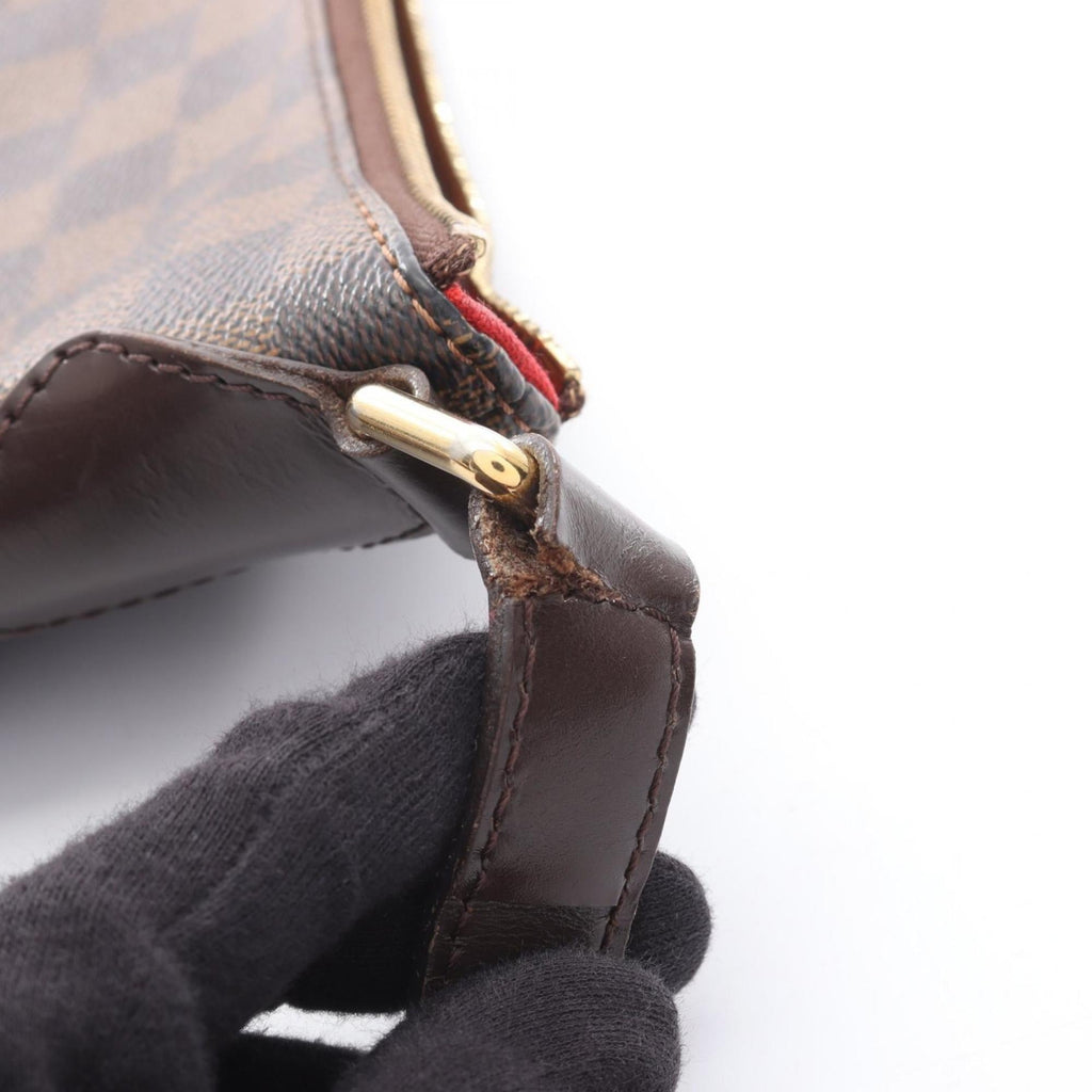 Louis Vuitton Brown Coated Canvas Pvc Damier Canvas Leather Shoulder Bag (Pre-Owned)