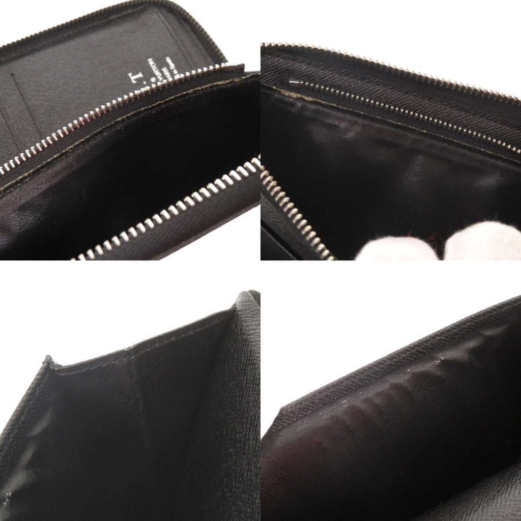 Louis Vuitton Black Damier Graphite Long Wallet (Bi-Fold) (Pre-Owned)