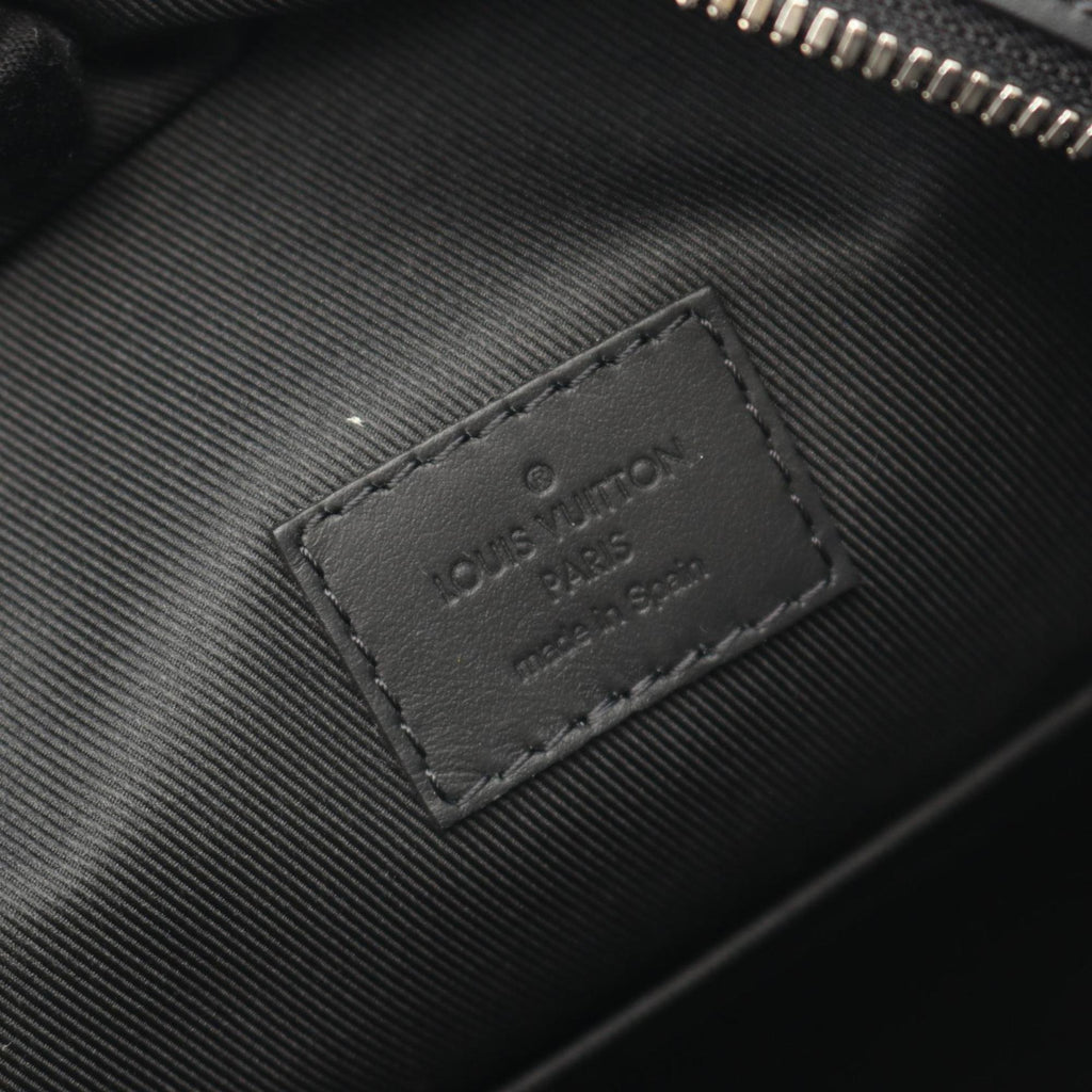 Louis Vuitton Monogram Macassar Black Brown Monogram Macassar Coated Canvas Backpack (Pre-Owned)