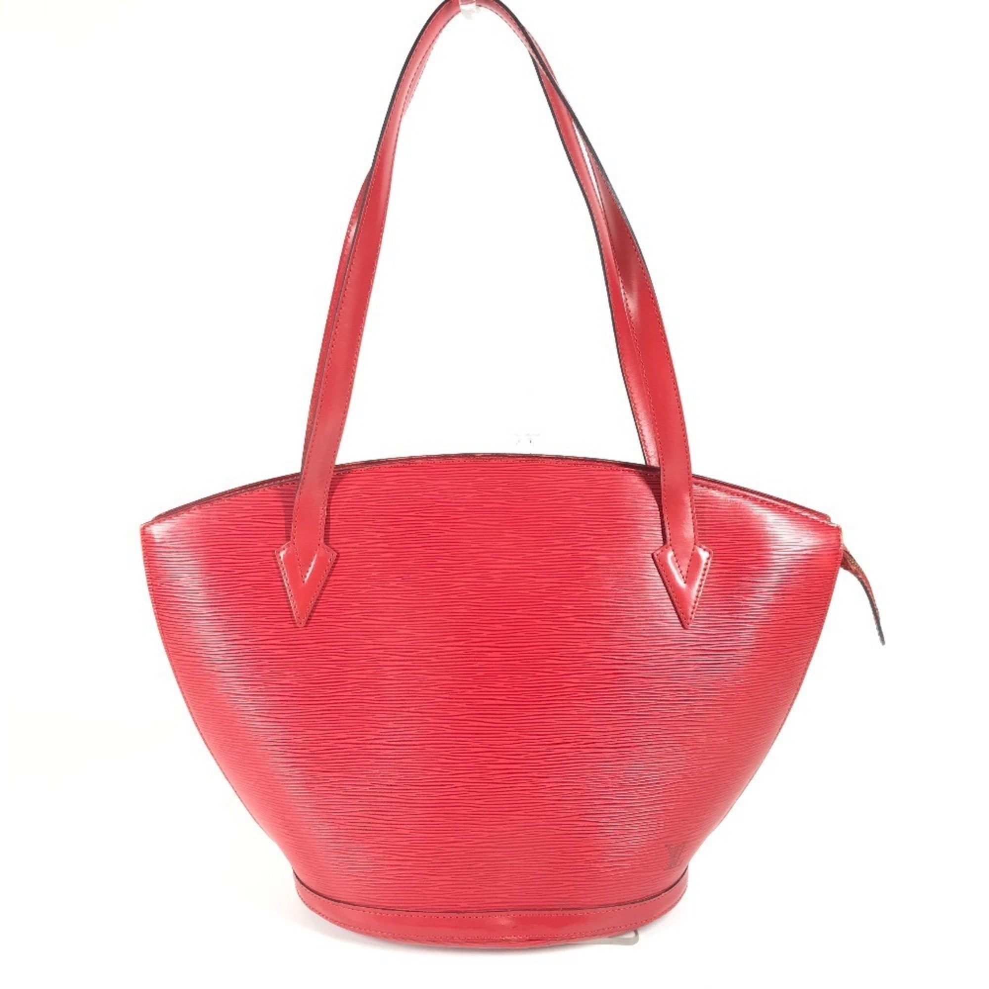 Louis Vuitton Castilian Red Red Color Epi Leather Shoulder Bag (Pre-Owned)