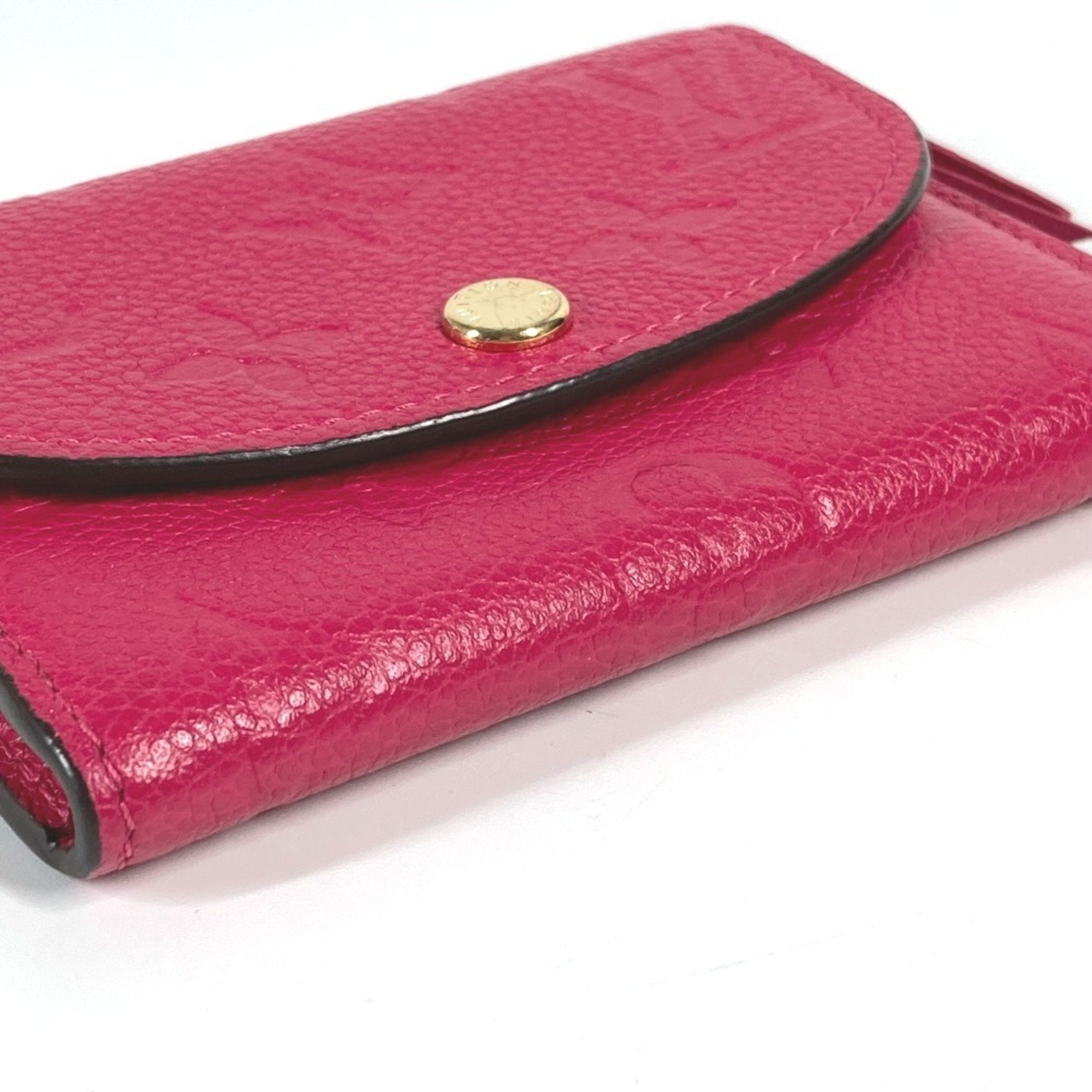 Louis Vuitton Monogram Empreinte Pink Monogram Empreinte Long Wallet (Bi-Fold) (Pre-Owned)