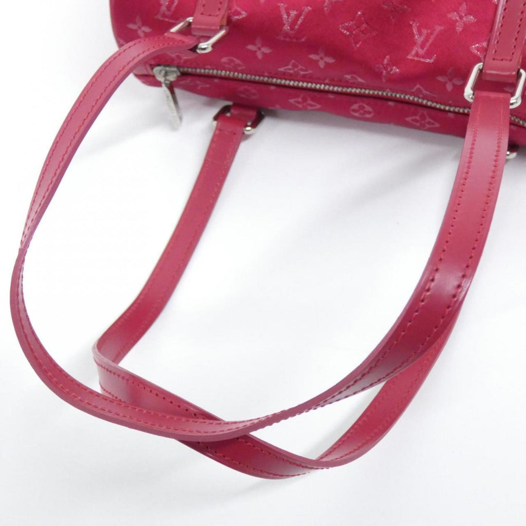 Louis Vuitton Red Color Satin Handbag (Pre-Owned)