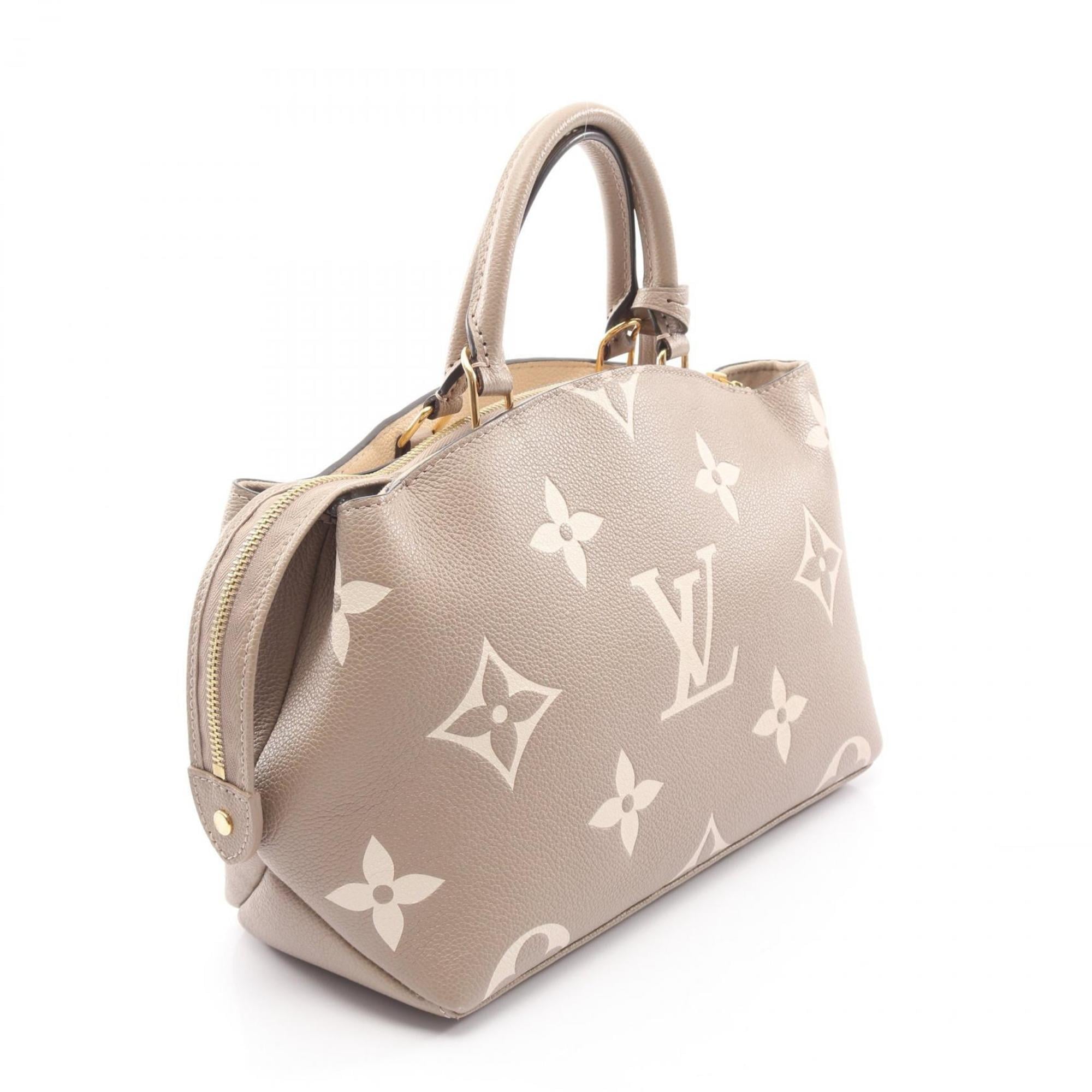 Louis Vuitton Beige Tourterelle Monogram Empreinte Handbag (Pre-Owned)