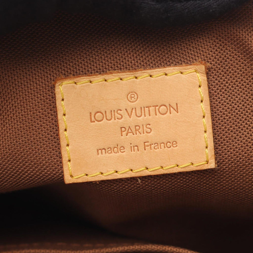 Louis Vuitton Brown Coated Canvas Pvc Leather Handbag (Pre-Owned)