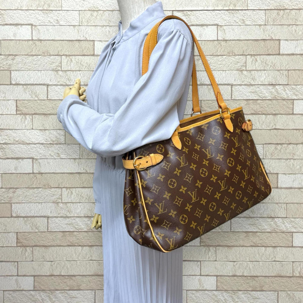 Louis Vuitton Brown Monogram Shoulder Bag (Pre-Owned)
