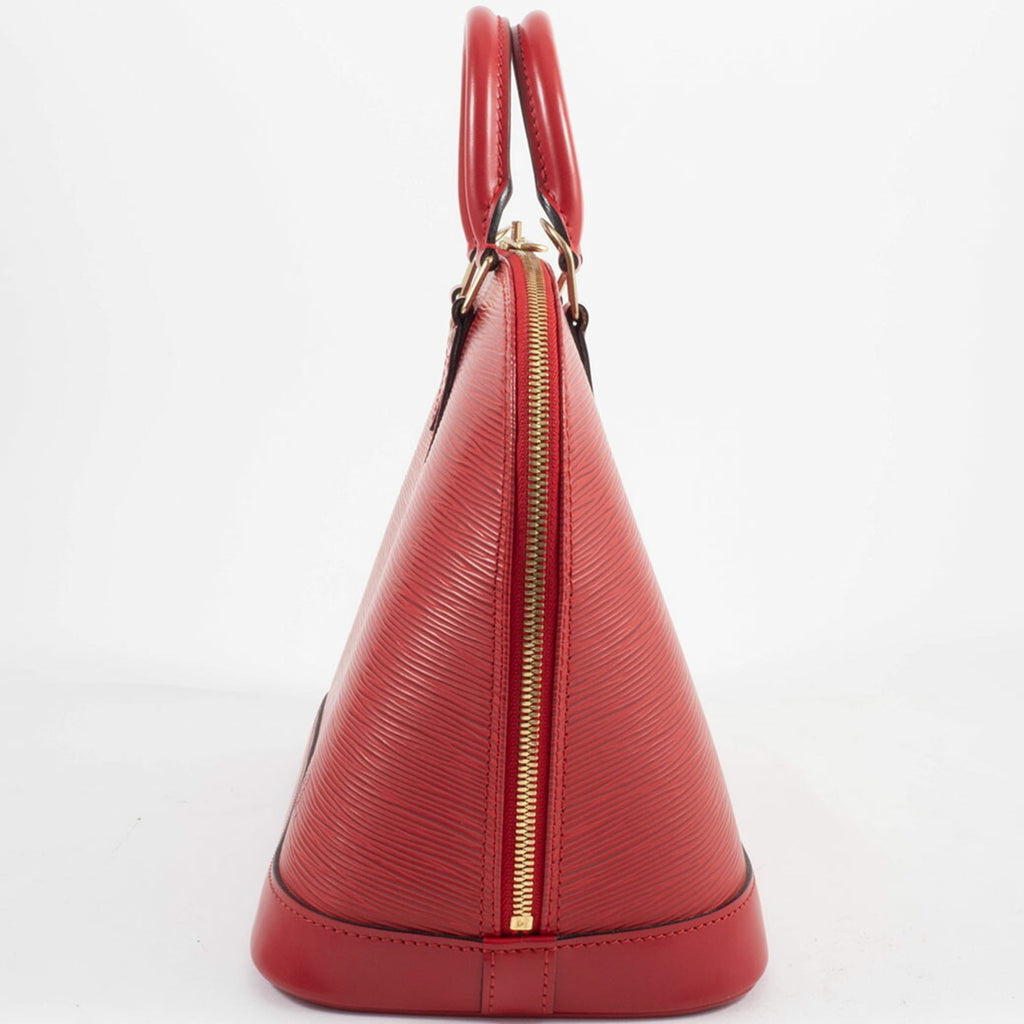 Louis Vuitton Castilian Red Epi Leather Handbag (Pre-Owned)