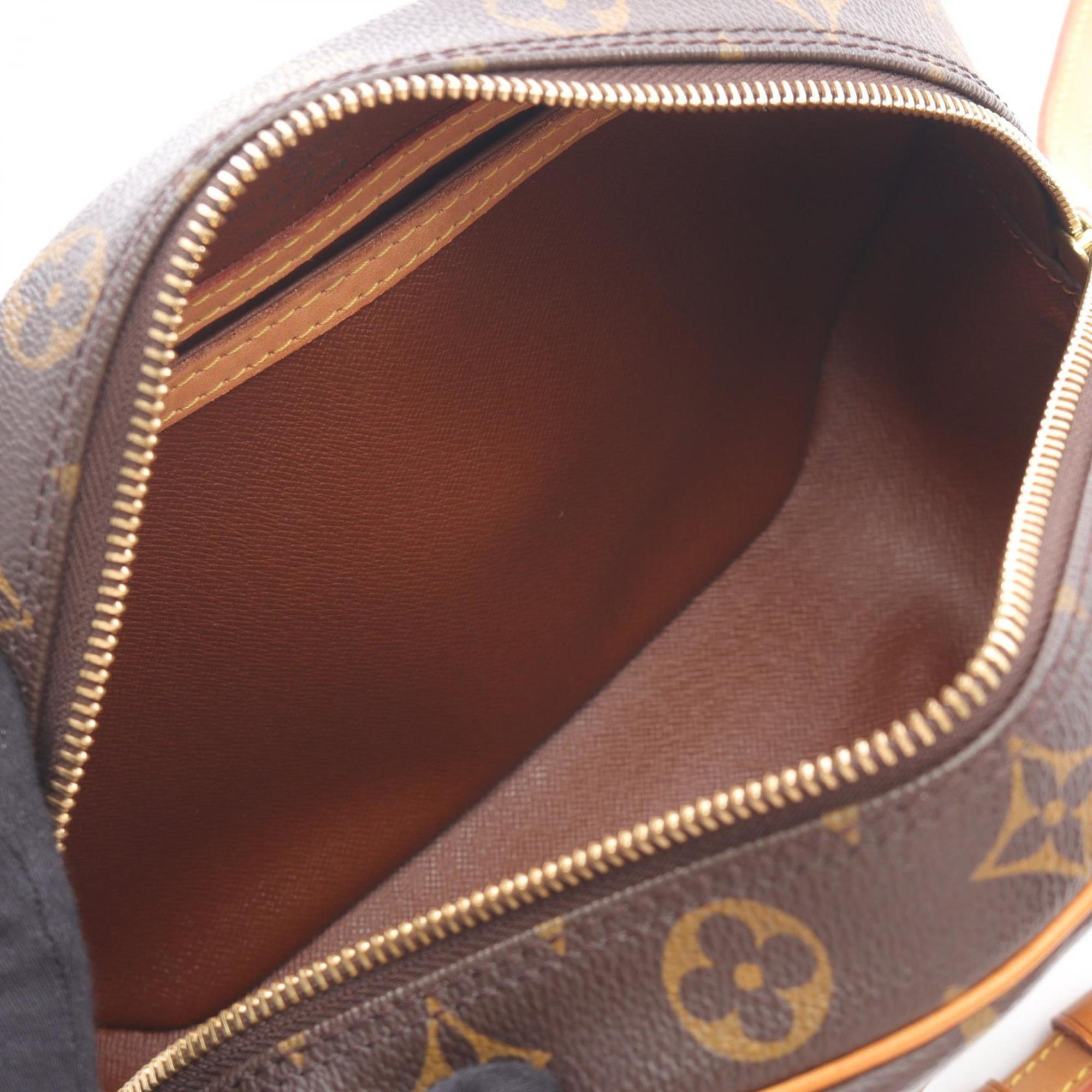 Louis Vuitton Brown Monogram Coated Canvas Shoulder Bag (Pre-Owned)