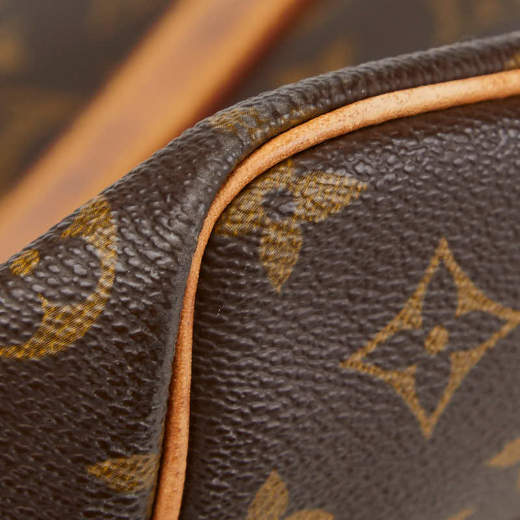 Louis Vuitton Brown Pvc Leather Boston Bag (Pre-Owned)