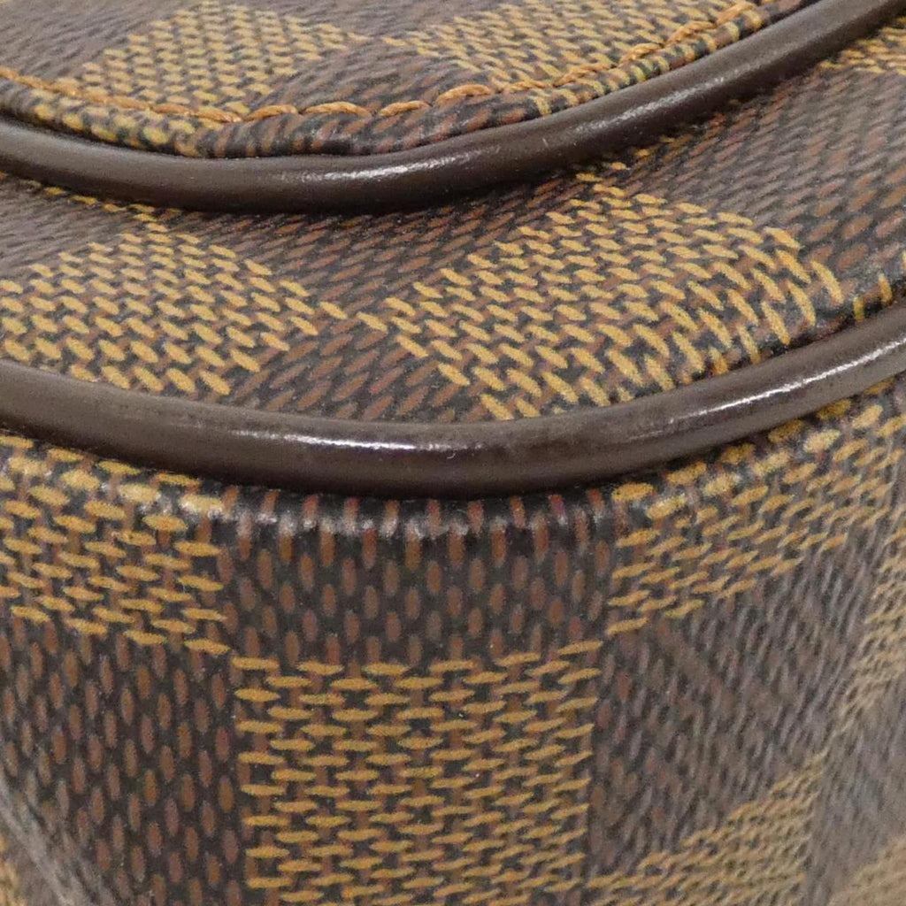 Louis Vuitton Damier Damier Canvas Ebene Damier Canvas Shoulder Bag (Pre-Owned)