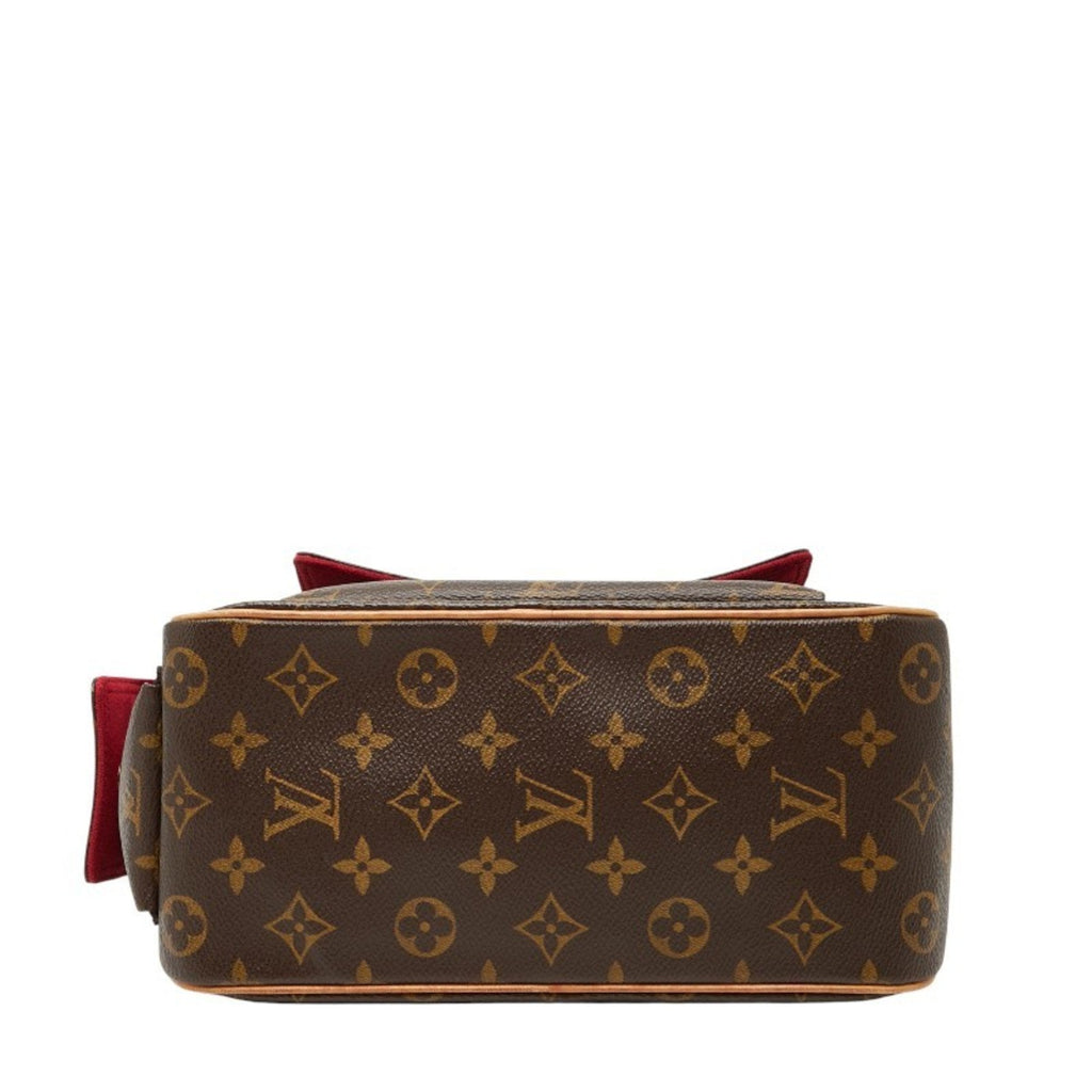 Louis Vuitton Brown Pvc Leather Handbag (Pre-Owned)