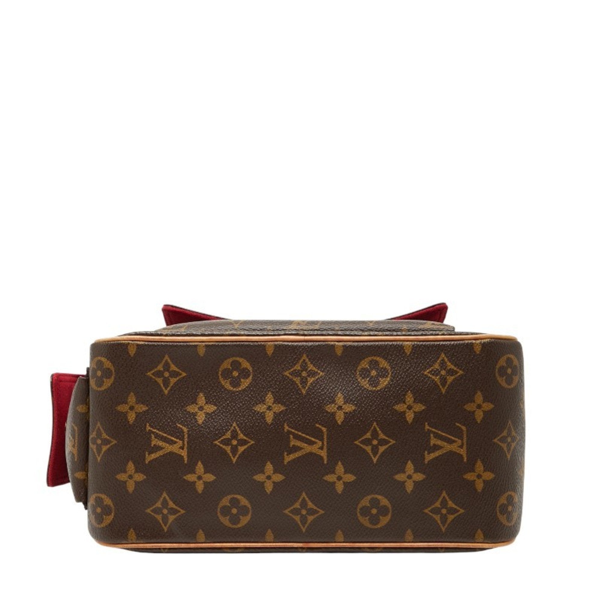 Louis Vuitton Brown Pvc Leather Handbag (Pre-Owned)
