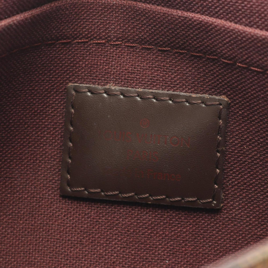 Louis Vuitton Brown Coated Canvas Leather Handbag (Pre-Owned)