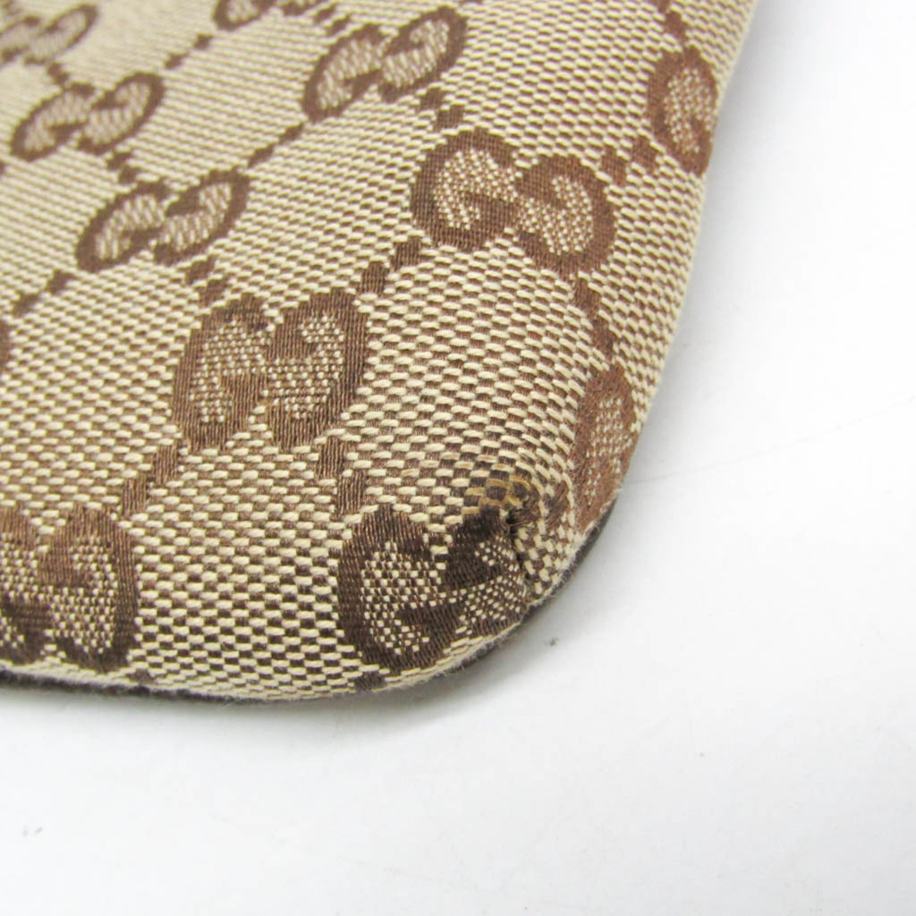 Web Strap Zip Messenger Bag GG Canvas Small