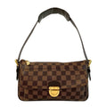 Louis Vuitton Brown Leather Pvc Shoulder Bag Tote Bag (Pre-Owned)