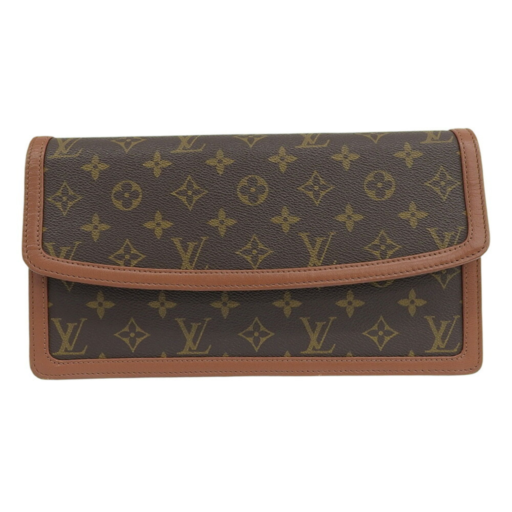 Louis Vuitton Monogram Monogram Clutch Bag Pochette (Pre-Owned)