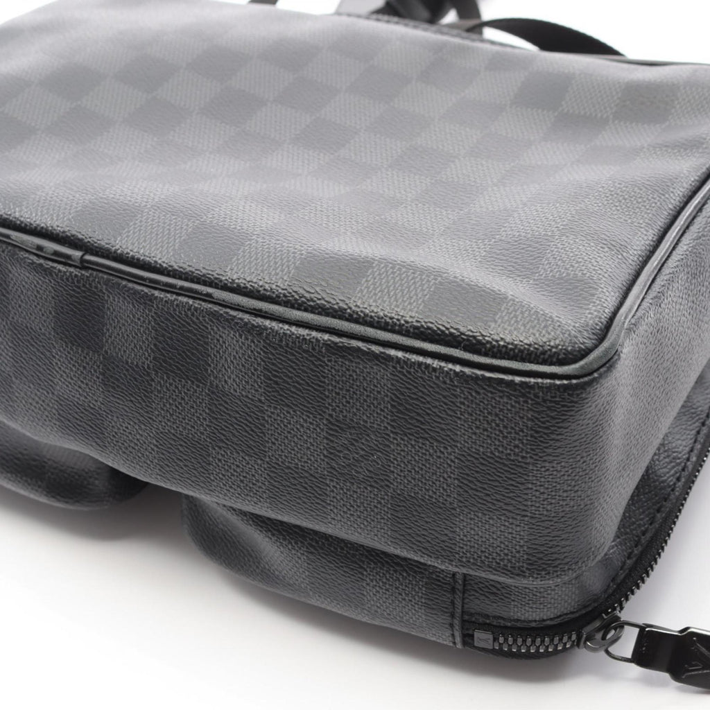Louis Vuitton Gray Pvc Leather Shoulder Bag (Pre-Owned)