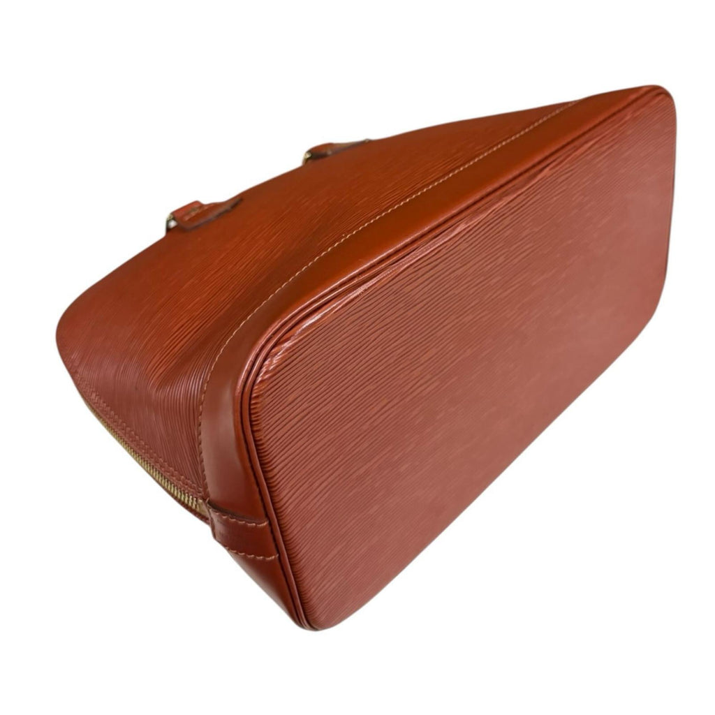 Louis Vuitton Brown Kenyan Brown Epi Leather Handbag (Pre-Owned)