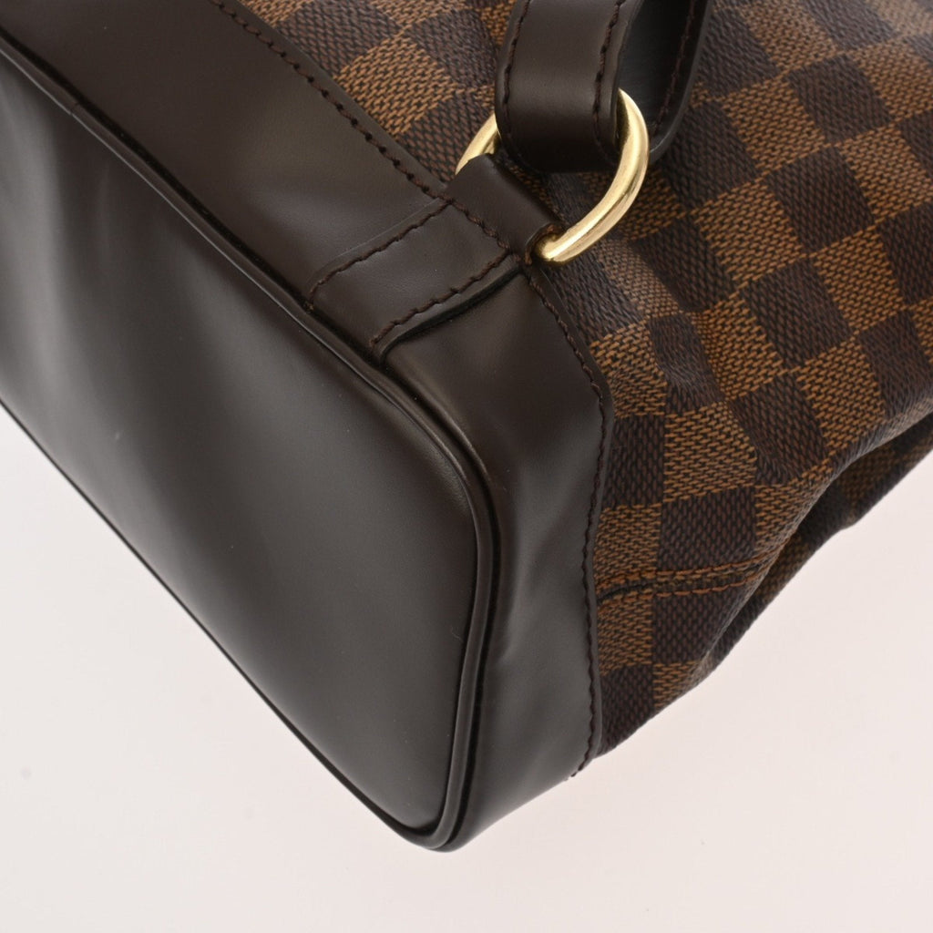 Louis Vuitton Brown Damier Canvas Damier Canvas Backpack (Pre-Owned)