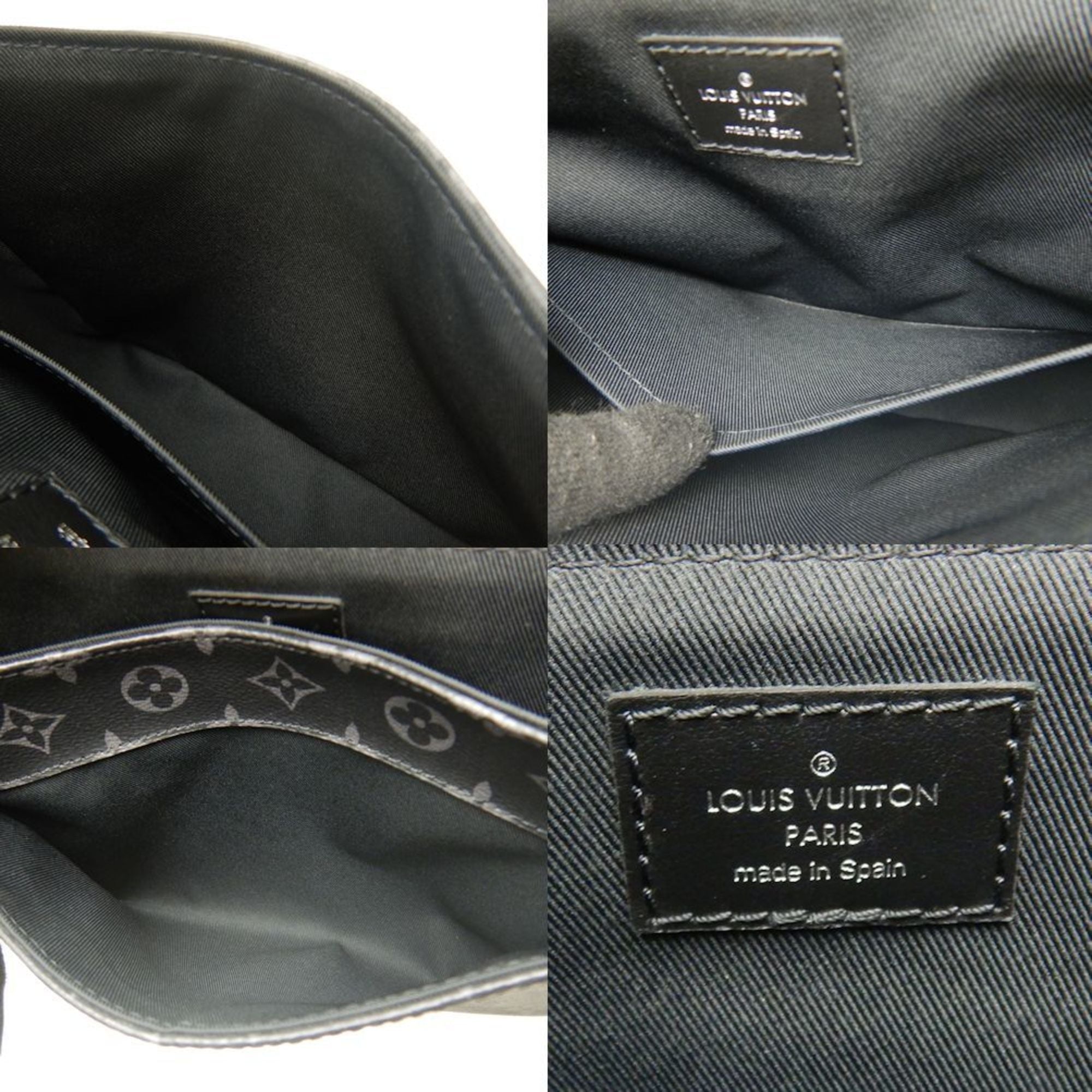 Louis Vuitton Black Monogram Eclipse Noir Monogram Eclipse Shoulder Bag (Pre-Owned)