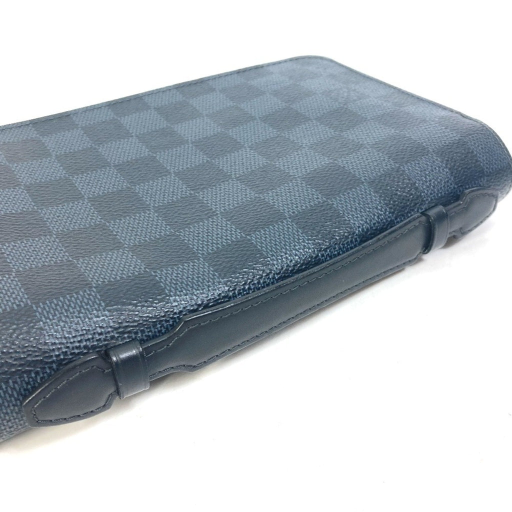 Louis Vuitton Damier Cobalt Navy Long Wallet (Bi-Fold) (Pre-Owned)