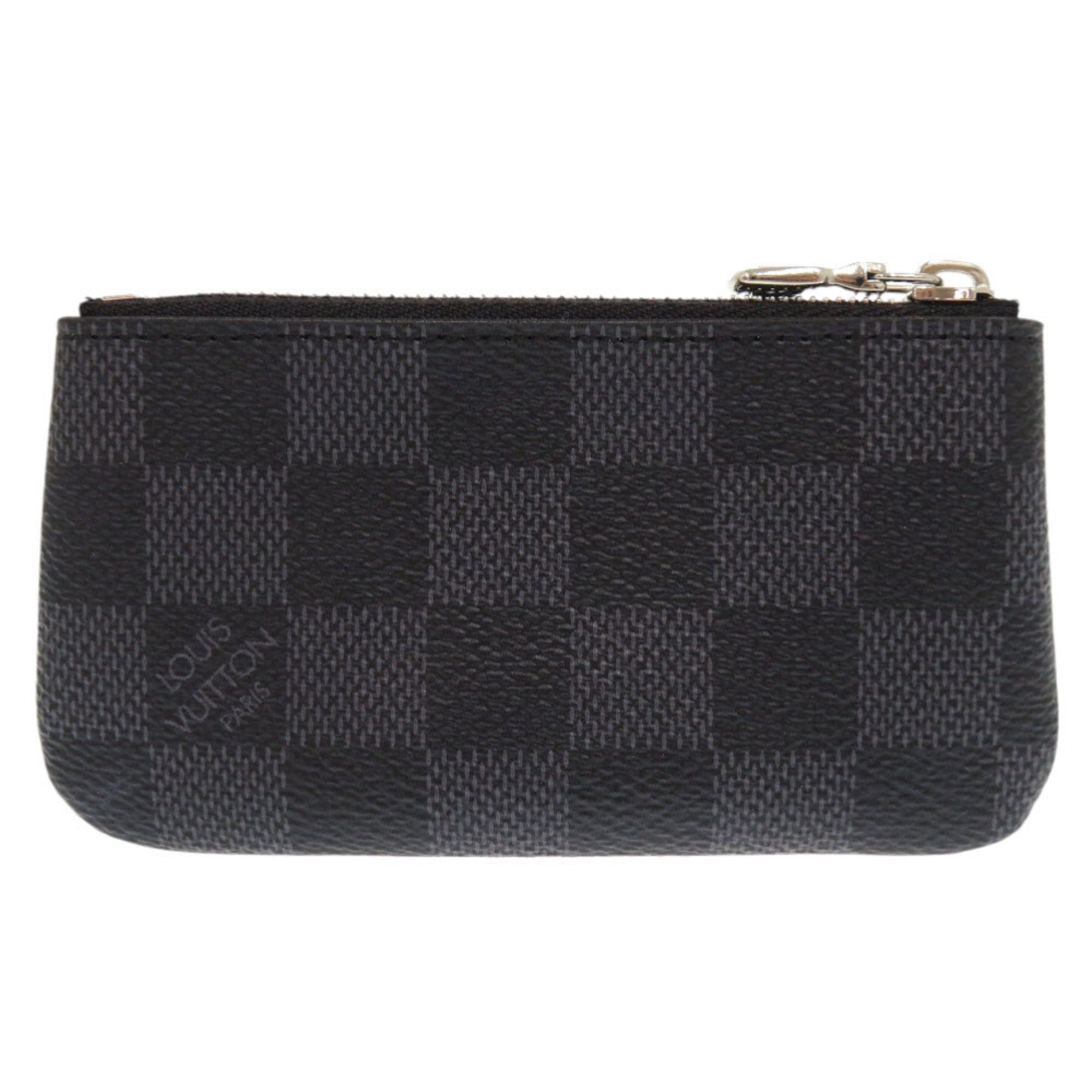 Louis Vuitton Black Damier Graphite Canvas Pochette (Pre-Owned)