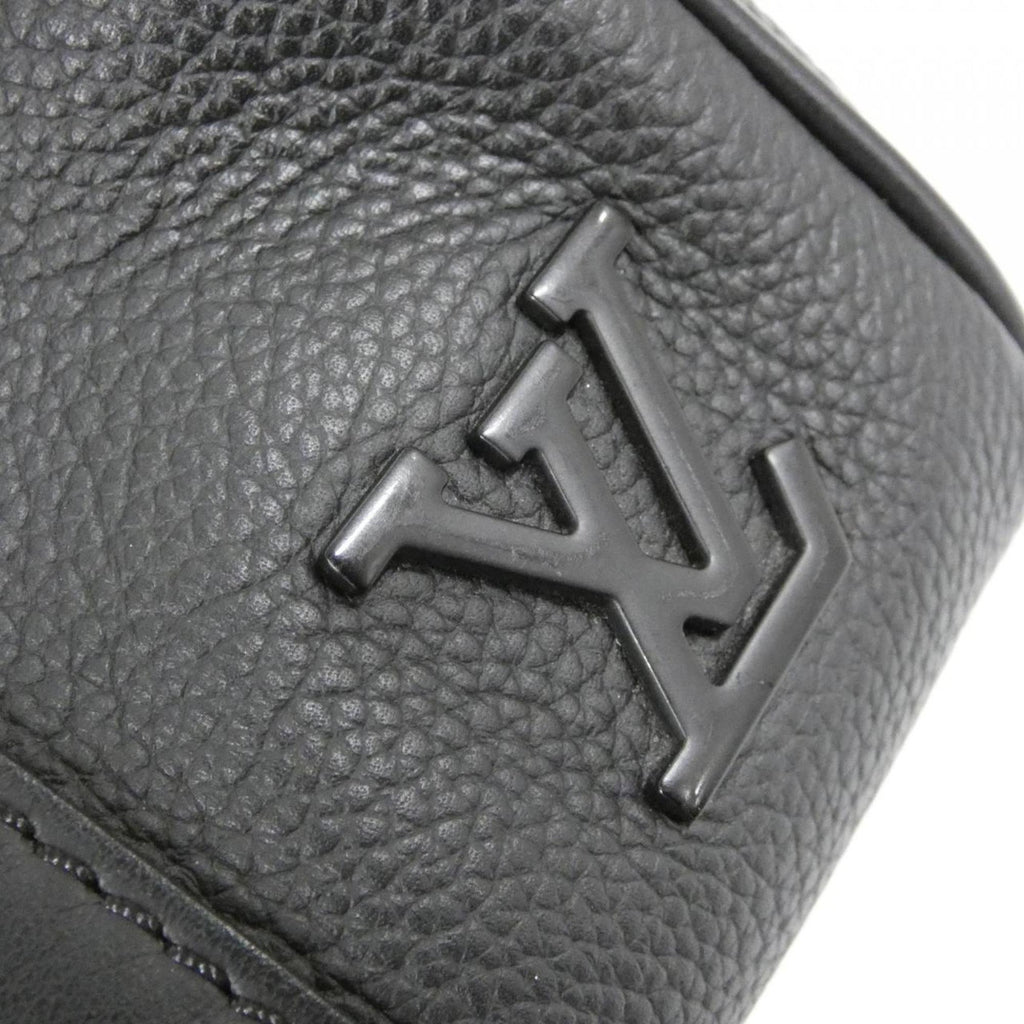 Louis Vuitton Black Leather Boston Bag (Pre-Owned)
