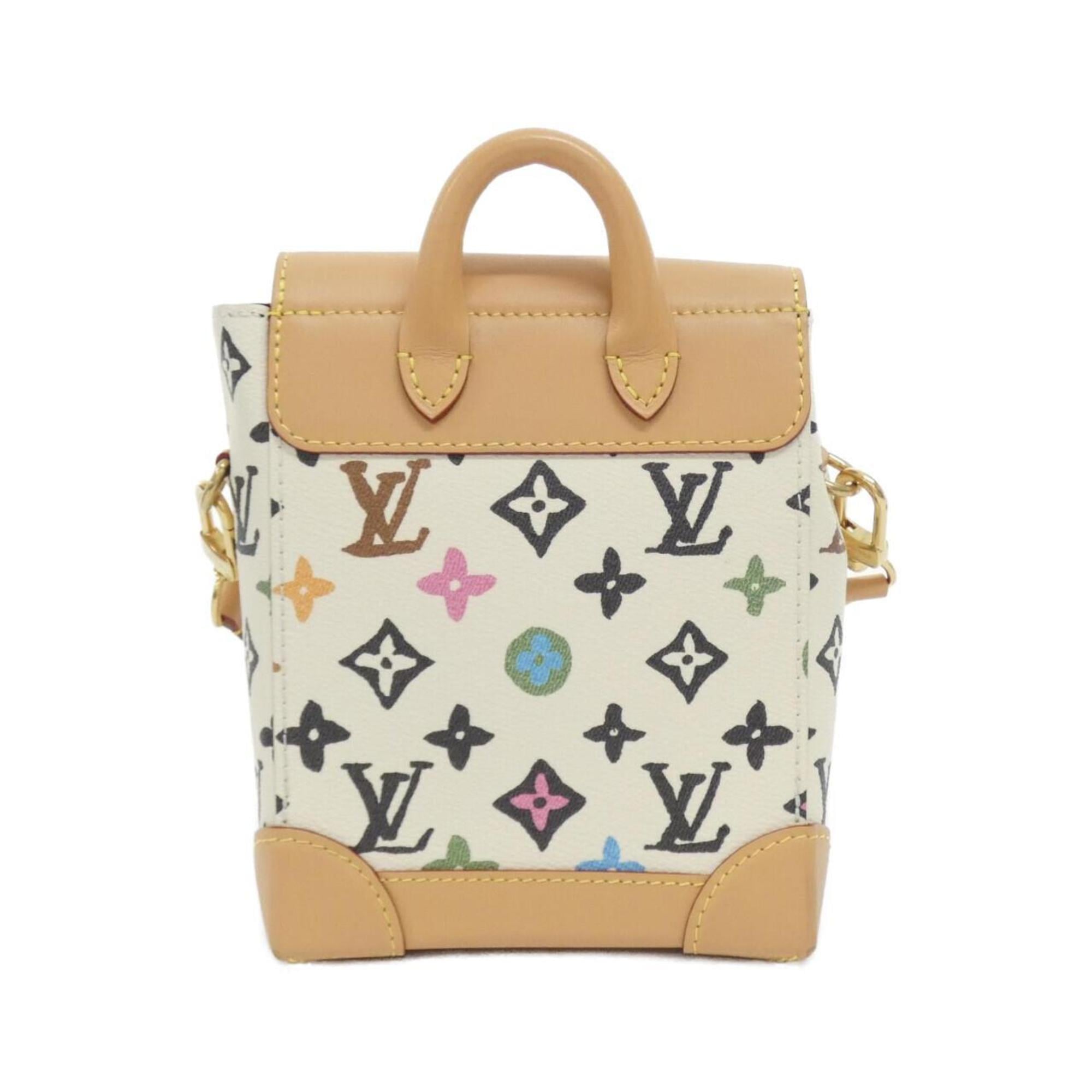 Louis Vuitton Gold Coated Canvas Shoulder Bag (Pre-Owned)
