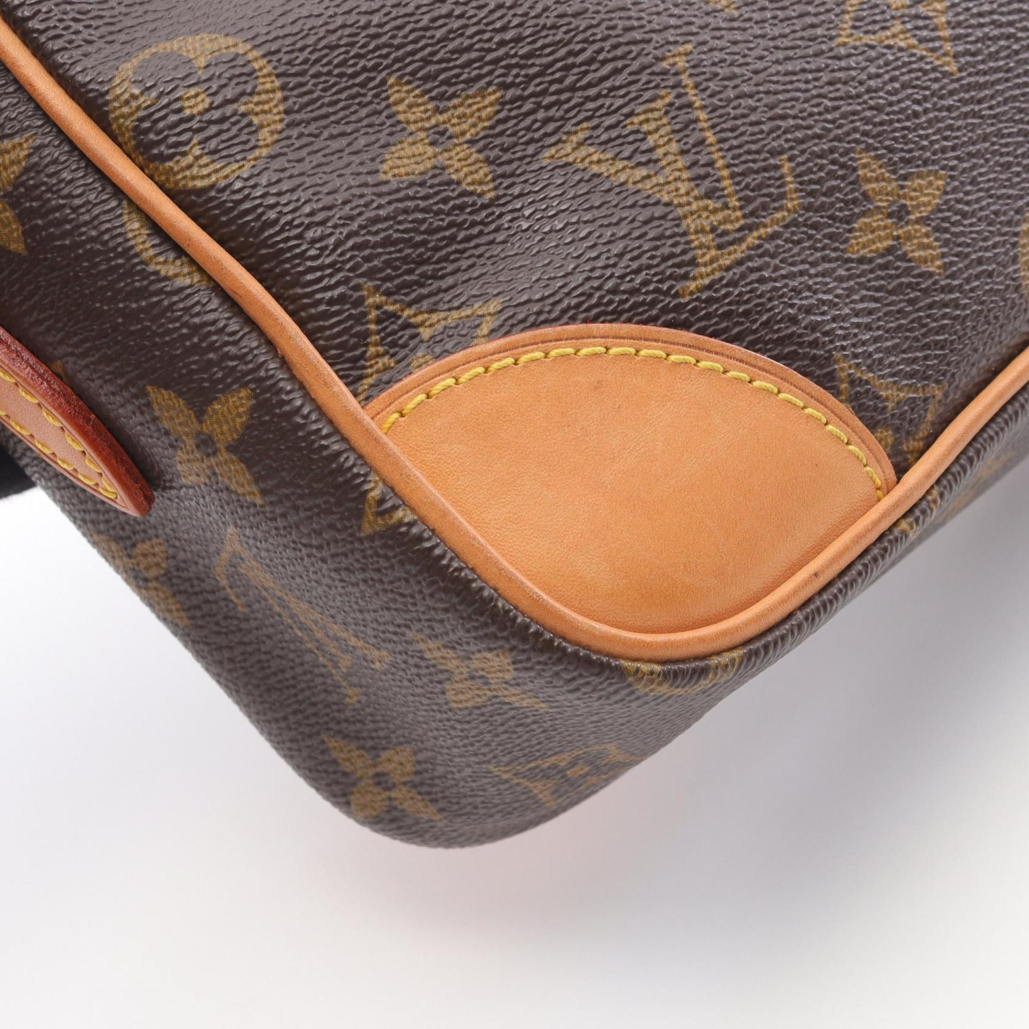 Louis Vuitton Brown Monogram Coated Canvas Shoulder Bag (Pre-Owned)