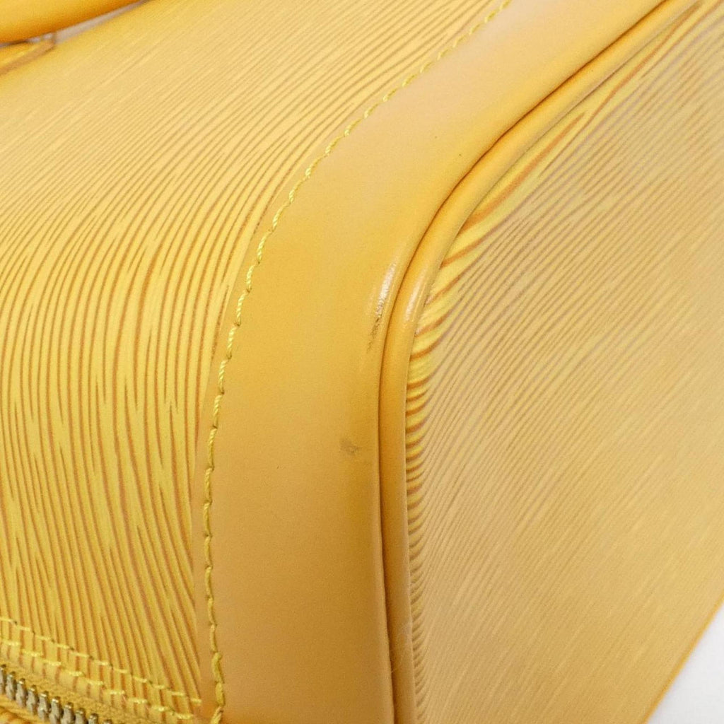 Louis Vuitton Yellow Leather Handbag (Pre-Owned)