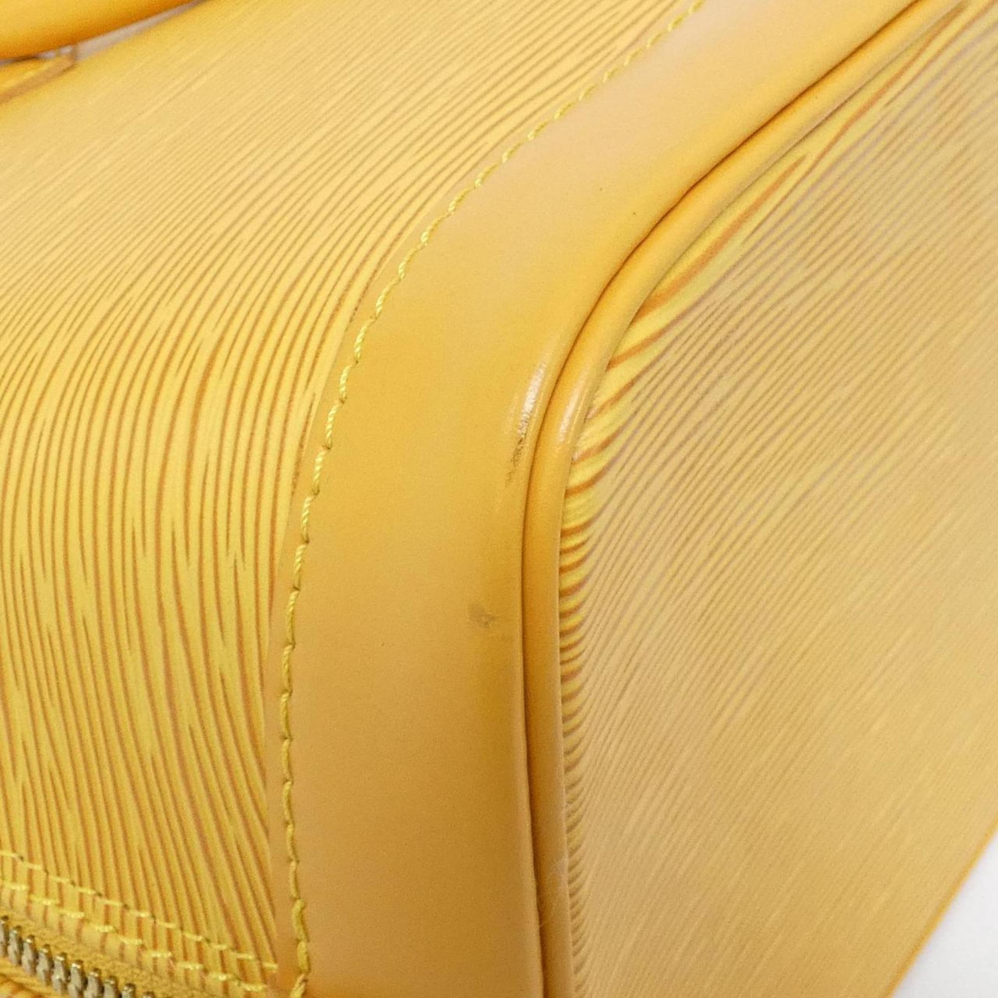 Louis Vuitton Yellow Leather Handbag (Pre-Owned)