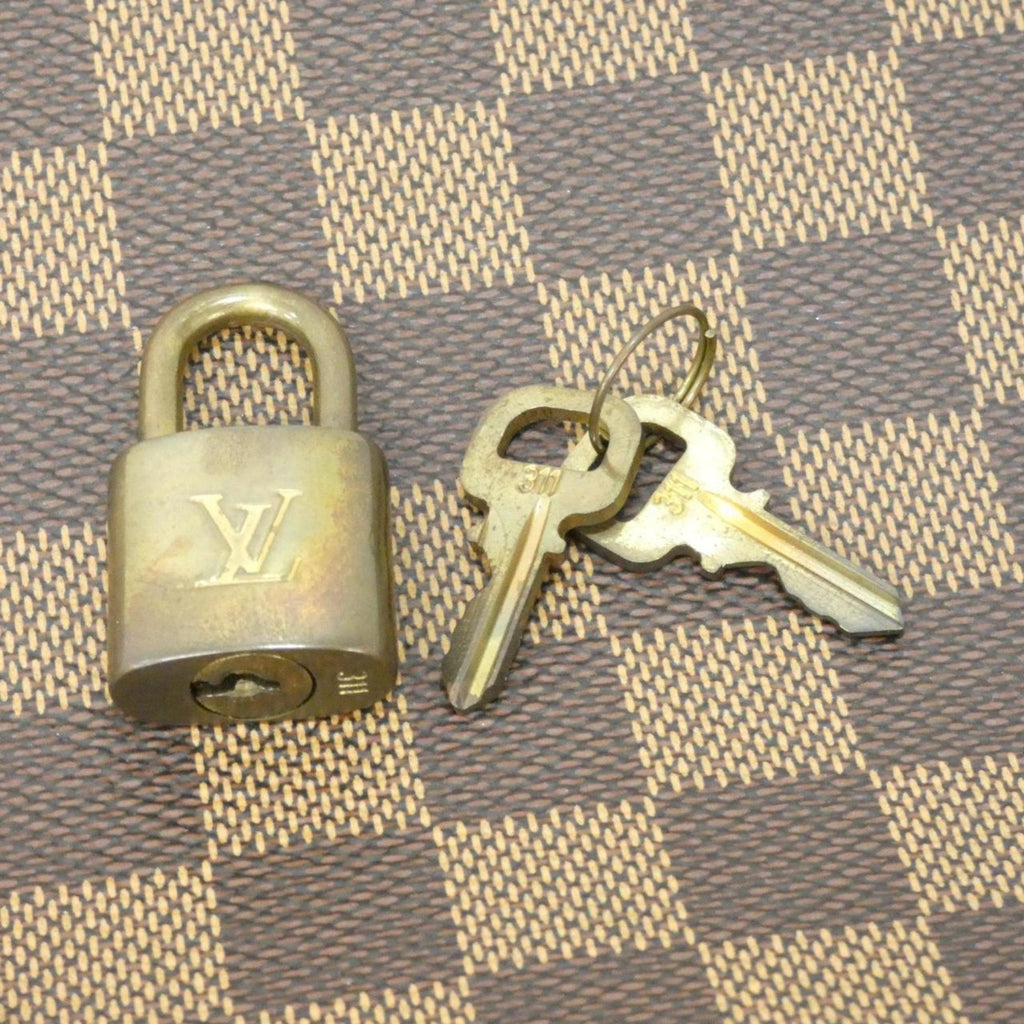 Louis Vuitton Ebene Coated Canvas Handbag (Pre-Owned)