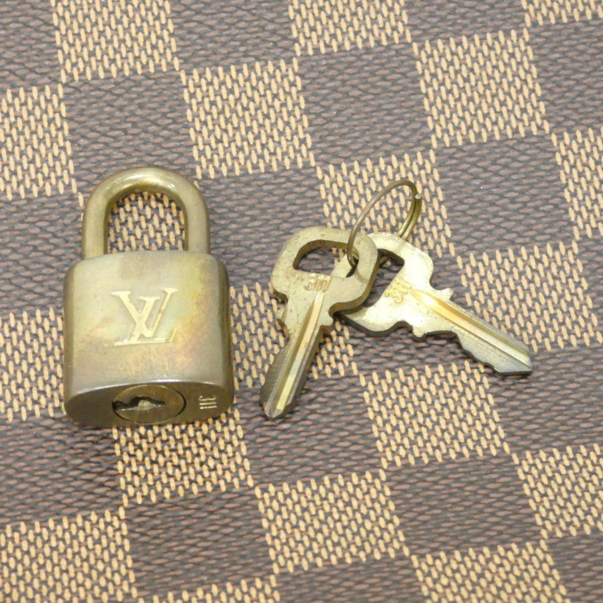 Louis Vuitton Ebene Coated Canvas Handbag (Pre-Owned)