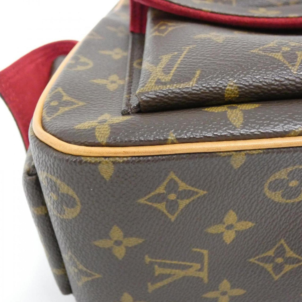 Louis Vuitton Marron Coated Canvas Handbag (Pre-Owned)