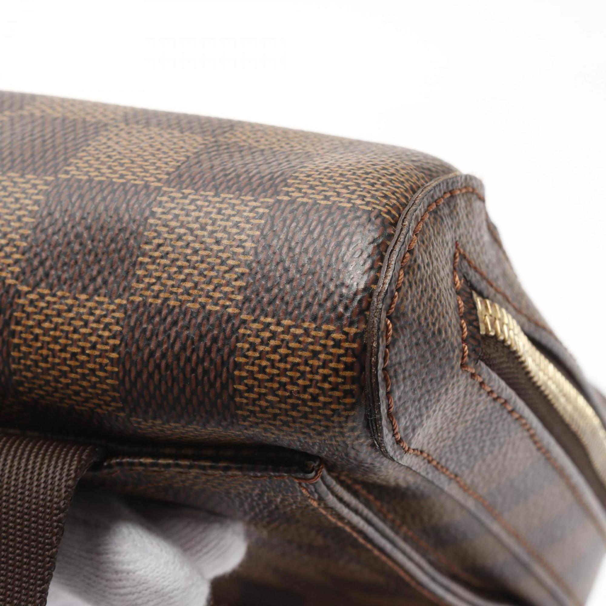 Louis Vuitton Brown Ebene Coated Canvas Pvc Damier Canvas Fanny Pack (Pre-Owned)