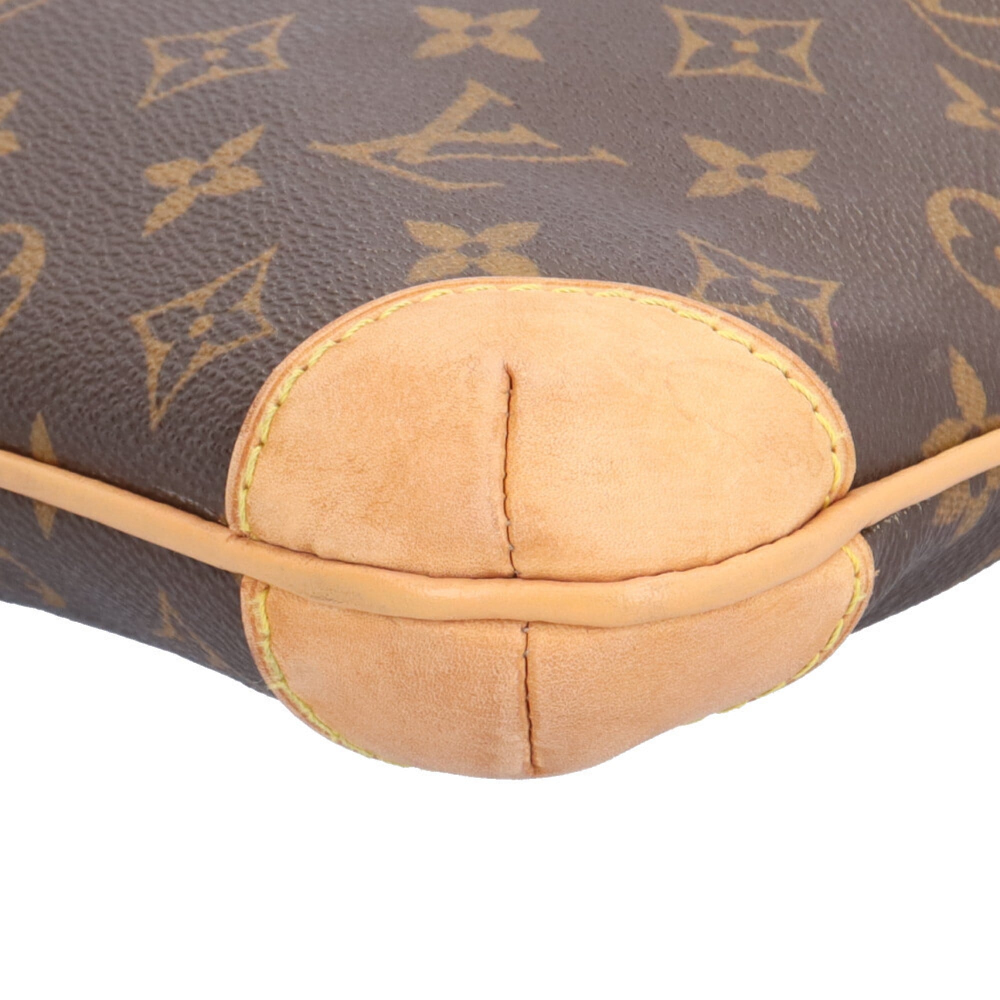 Louis Vuitton Brown Monogram Canvas Shoulder Bag (Pre-Owned)