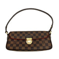 Louis Vuitton Damier Brown Damier Canvas Ebene Galle Leather Shoulder Bag (Pre-Owned)