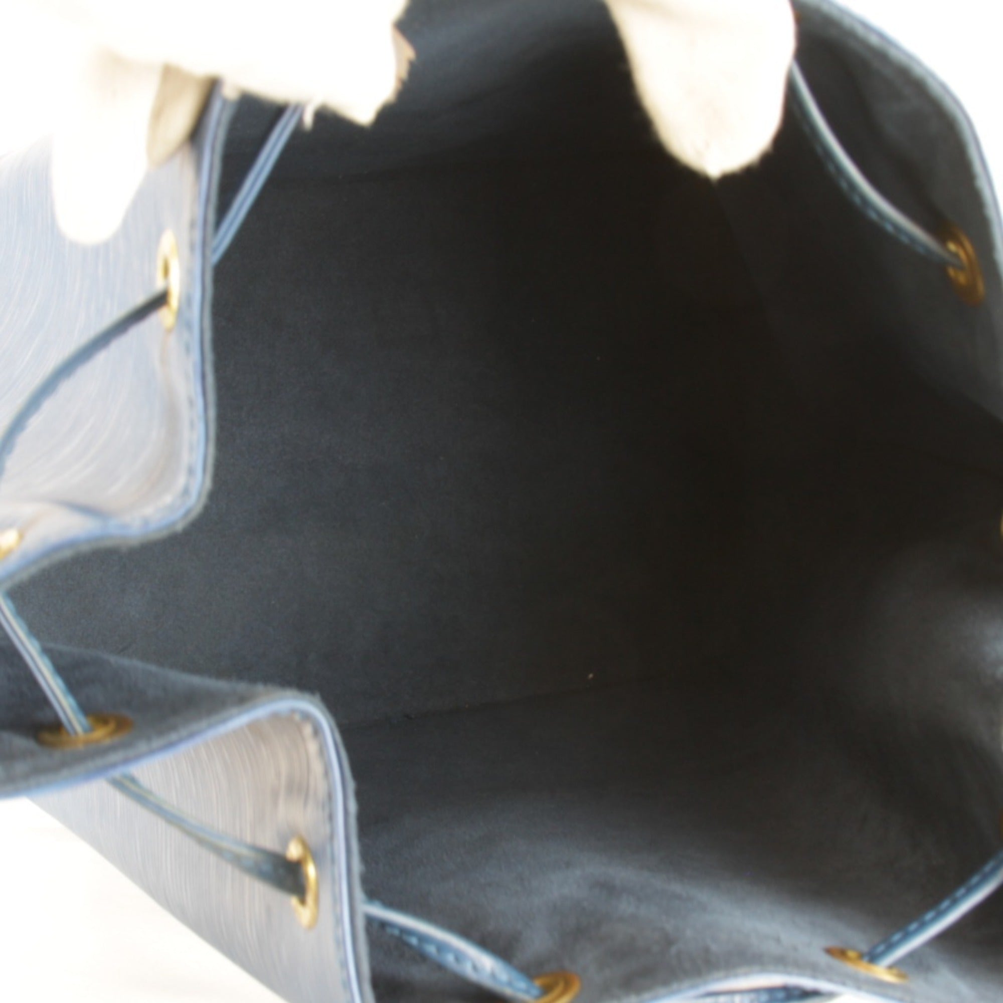 Louis Vuitton Blue Epi Leather Shoulder Bag (Pre-Owned)