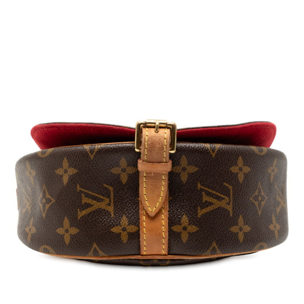 Tambourine Handbag Monogram Canvas